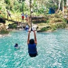 BLUE HOLE SECRET FALLS TOUR 